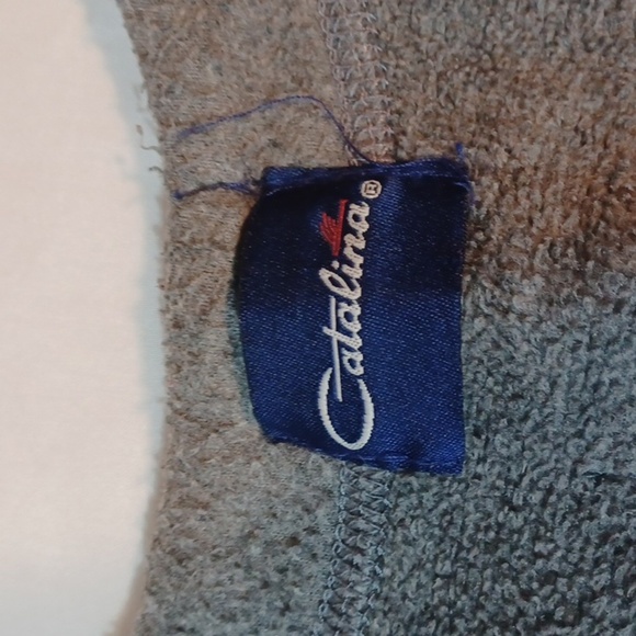 Catalina V Neck Fleece PullOver Top L - Picture 5 of 9